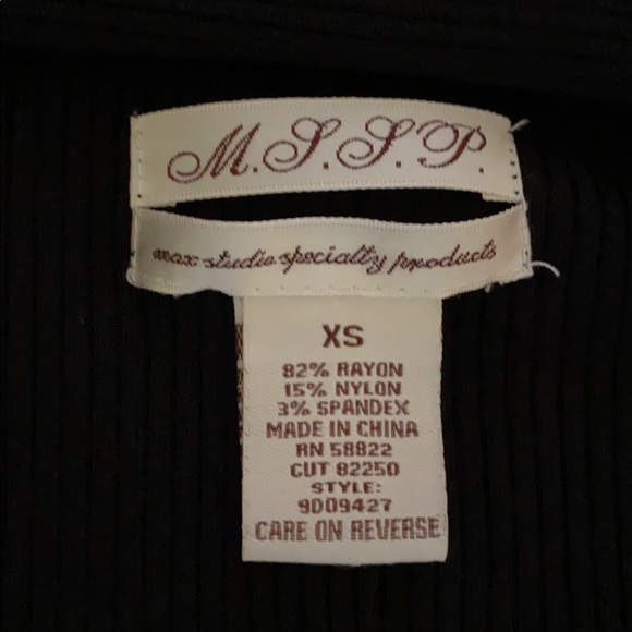 MAX STUDIO SPECIALTY PRODUCTS. OPEN FRONT CARDIGAN - Picture 6 of 7